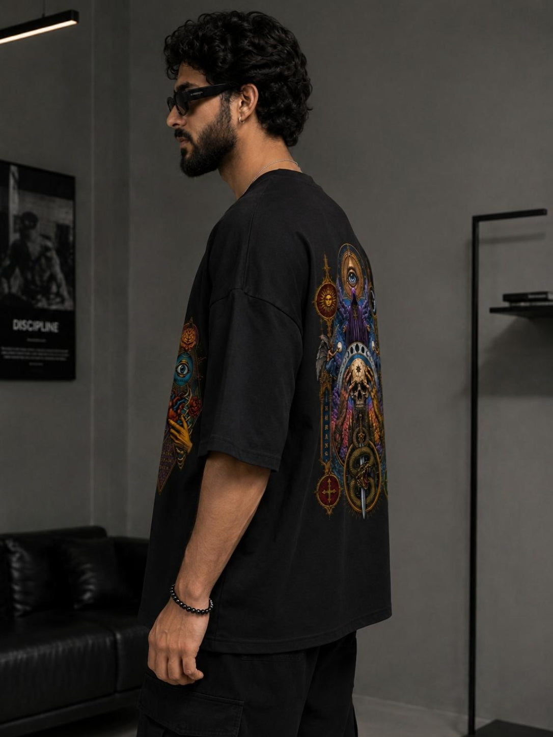 HUMANITY’S ILLUSION — Oversized T-Shirt