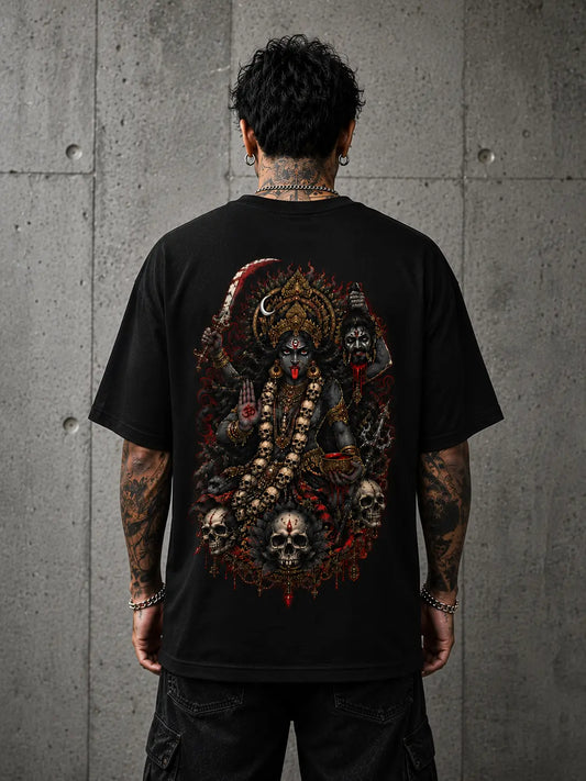 Infernal Devi – Premium Oversized Graphic Tee