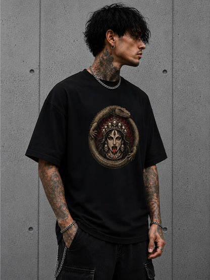 Infernal Devi – Premium Oversized Graphic Tee