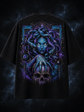 Nebula Medusa Tee — Oversized Graphic T-Shirt