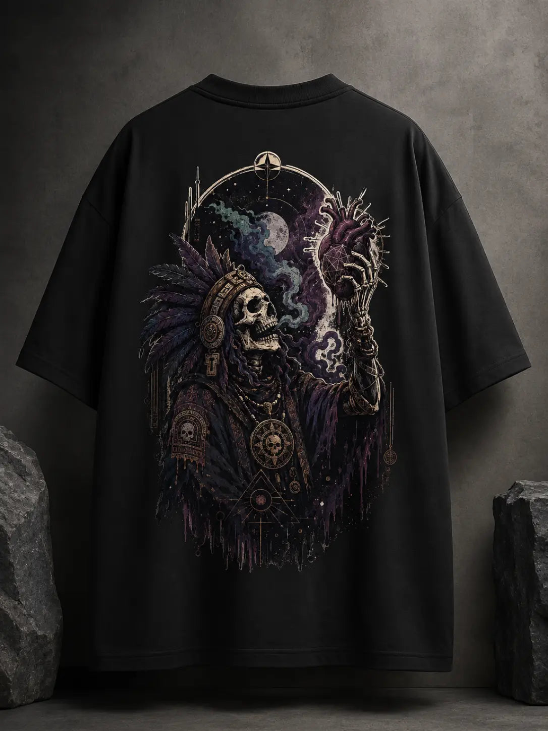 Soulkeeper Eclipse — Premium Oversized Graphic T-Shirt