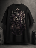 Soulkeeper Eclipse  – Premium Oversized Graphic T-Shirt | CosmicDoors