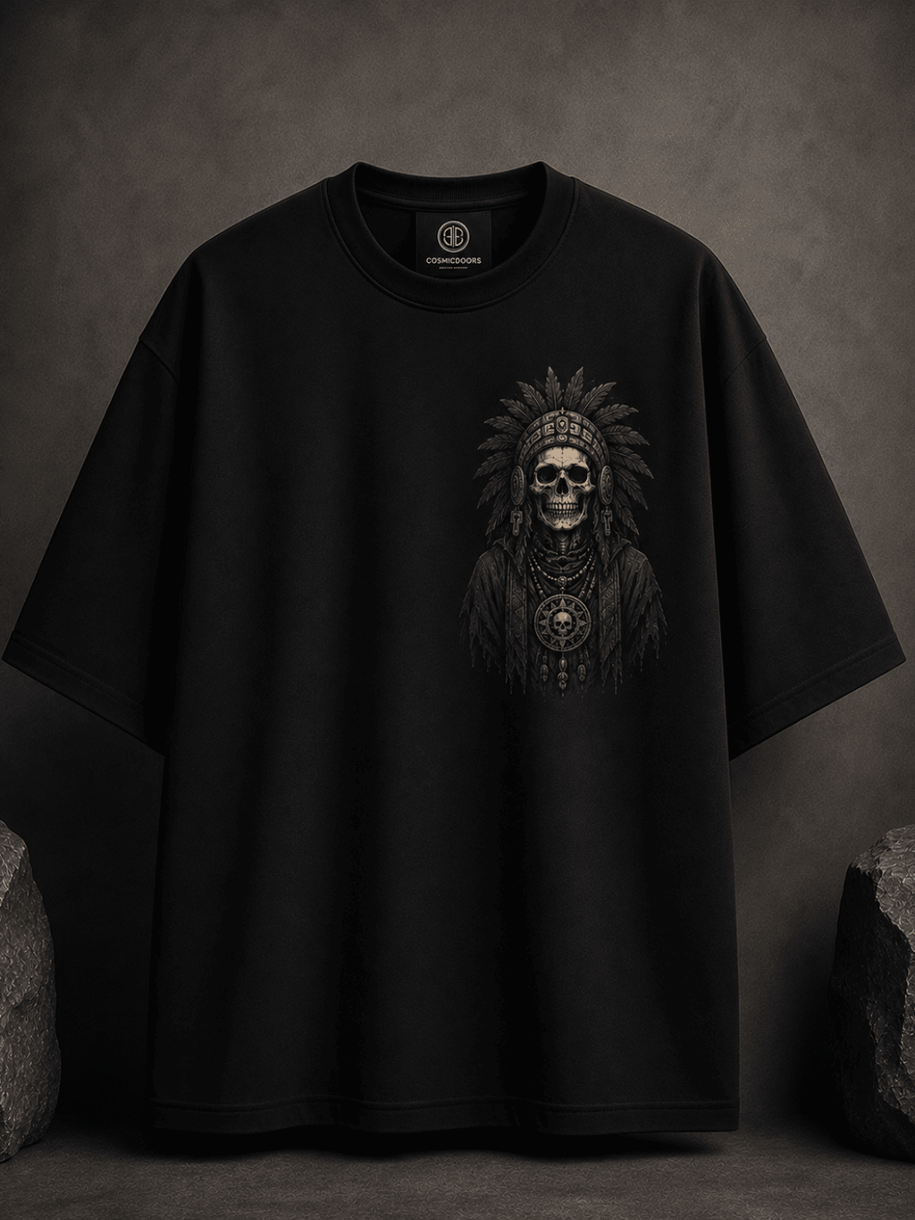 Soulkeeper Eclipse  – Premium Oversized Graphic T-Shirt | CosmicDoors
