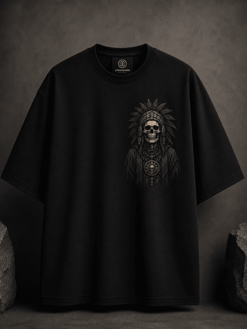 Soulkeeper Eclipse  – Premium Oversized Graphic T-Shirt | CosmicDoors