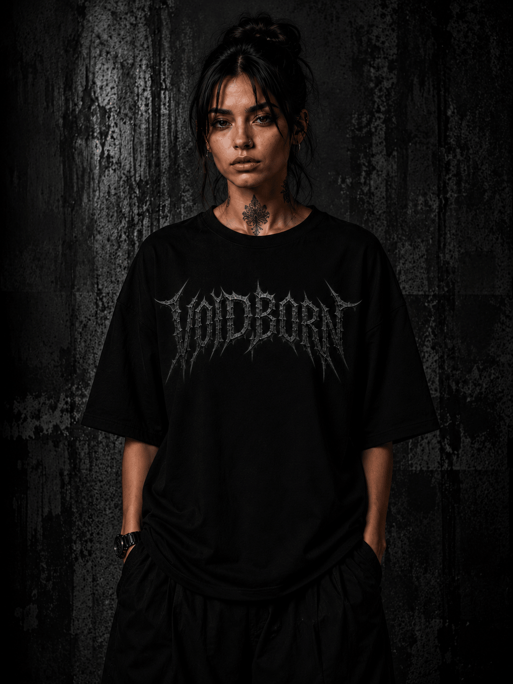 VOIDBORN FOREST CURSE – Premium Oversized Tee