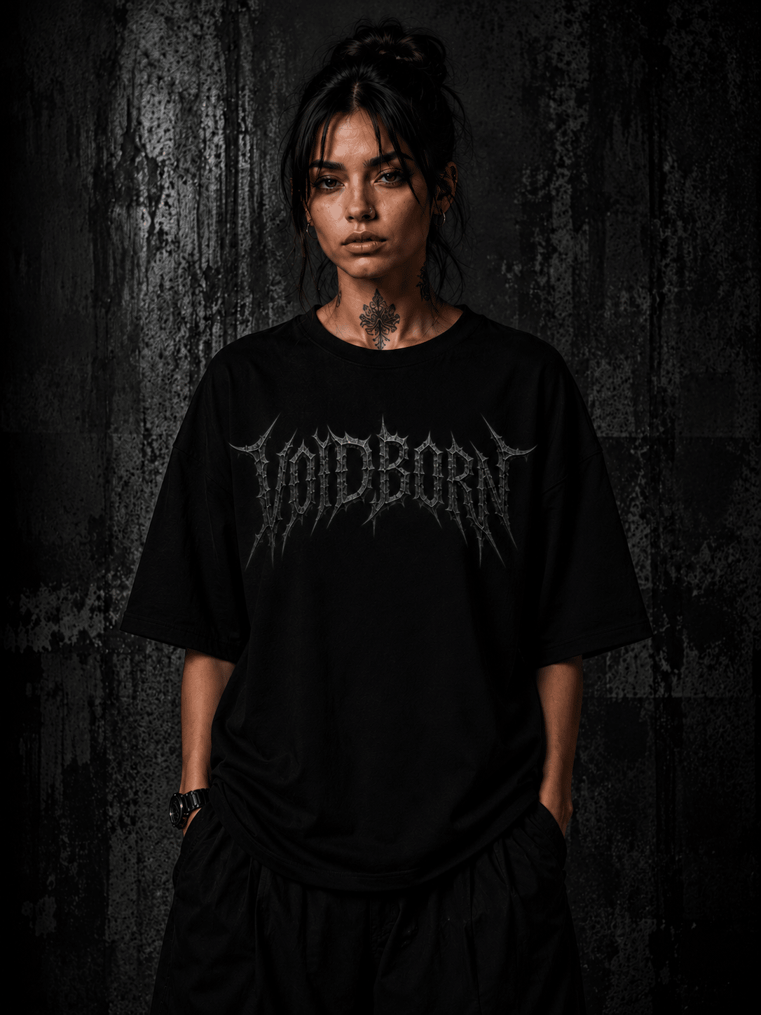 VOIDBORN FOREST CURSE – Premium Oversized Tee